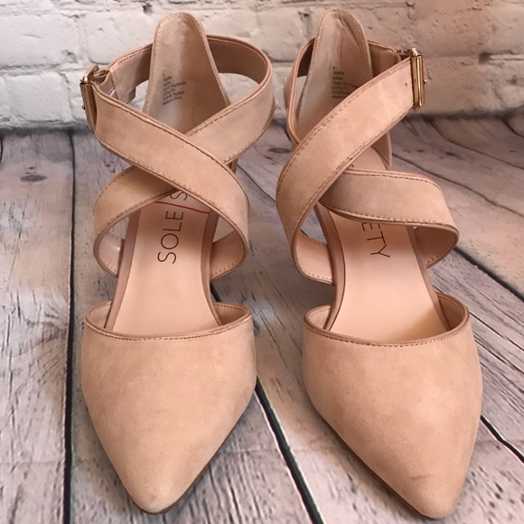 Sole Society Tamra kid suede ankle strap - Picture 3 of 8